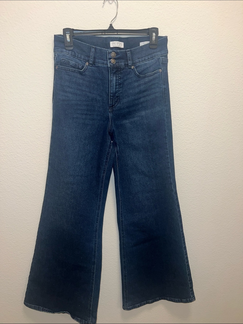 Sofia by Sofia Vergara  Margot Wide Leg High Rise Jeans denim 4 - Picture 3 of 7